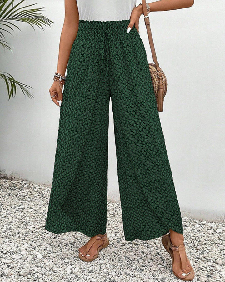 Emilia® | Women'S Trousers With Geometric Print