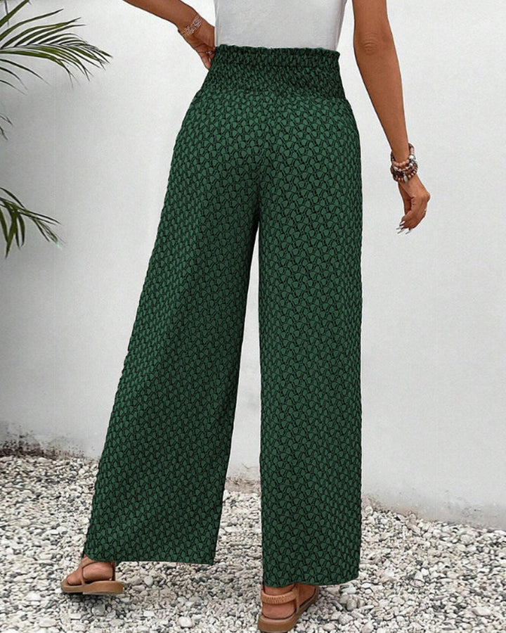 Emilia® | Women'S Trousers With Geometric Print