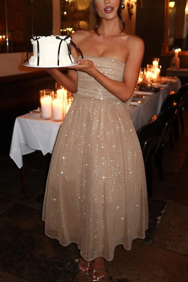Kaylee® | Sexy off shoulder backless sexy maxi dress with bow