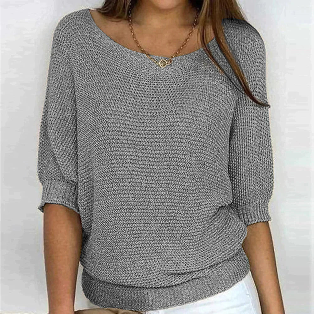 Virginia® | Sleeveless 3/4-Length Blouse With Crocodile Pattern.