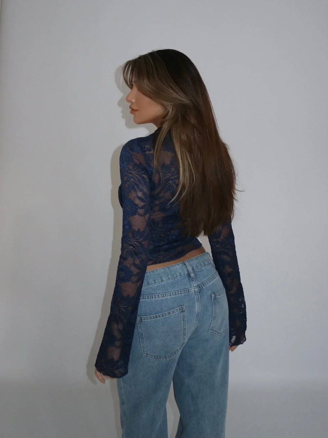 Arantxa® | Lace V-Neck Top