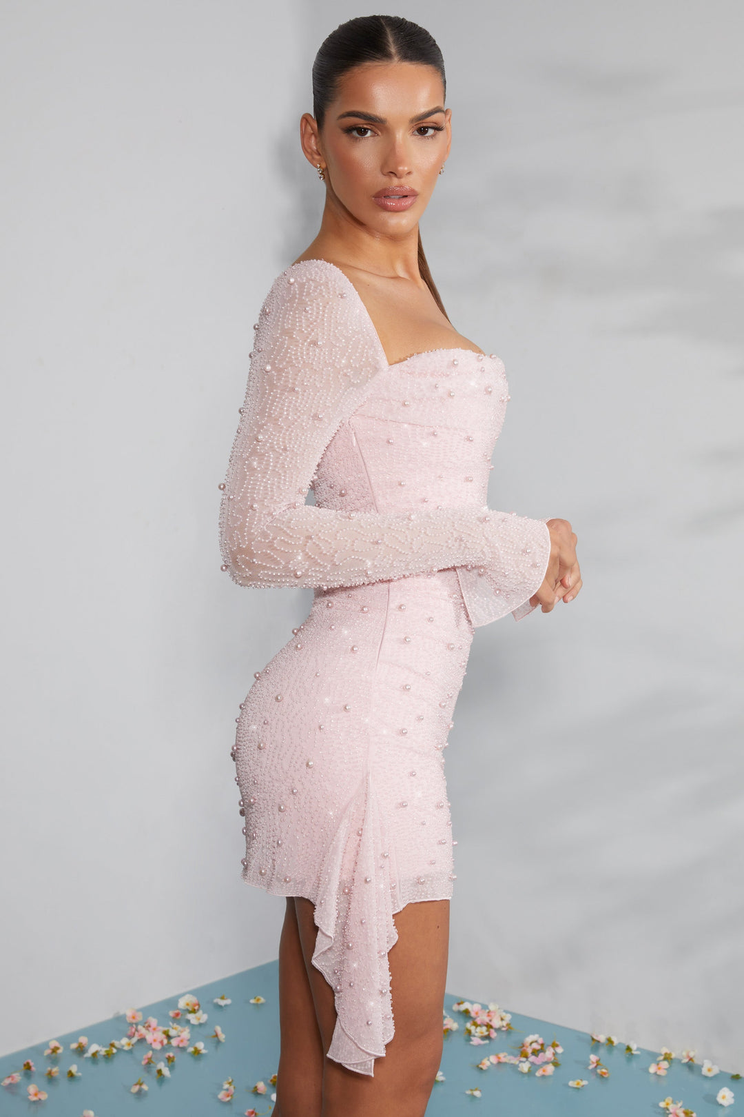Ofelia® | Long Hair Mini Dress
