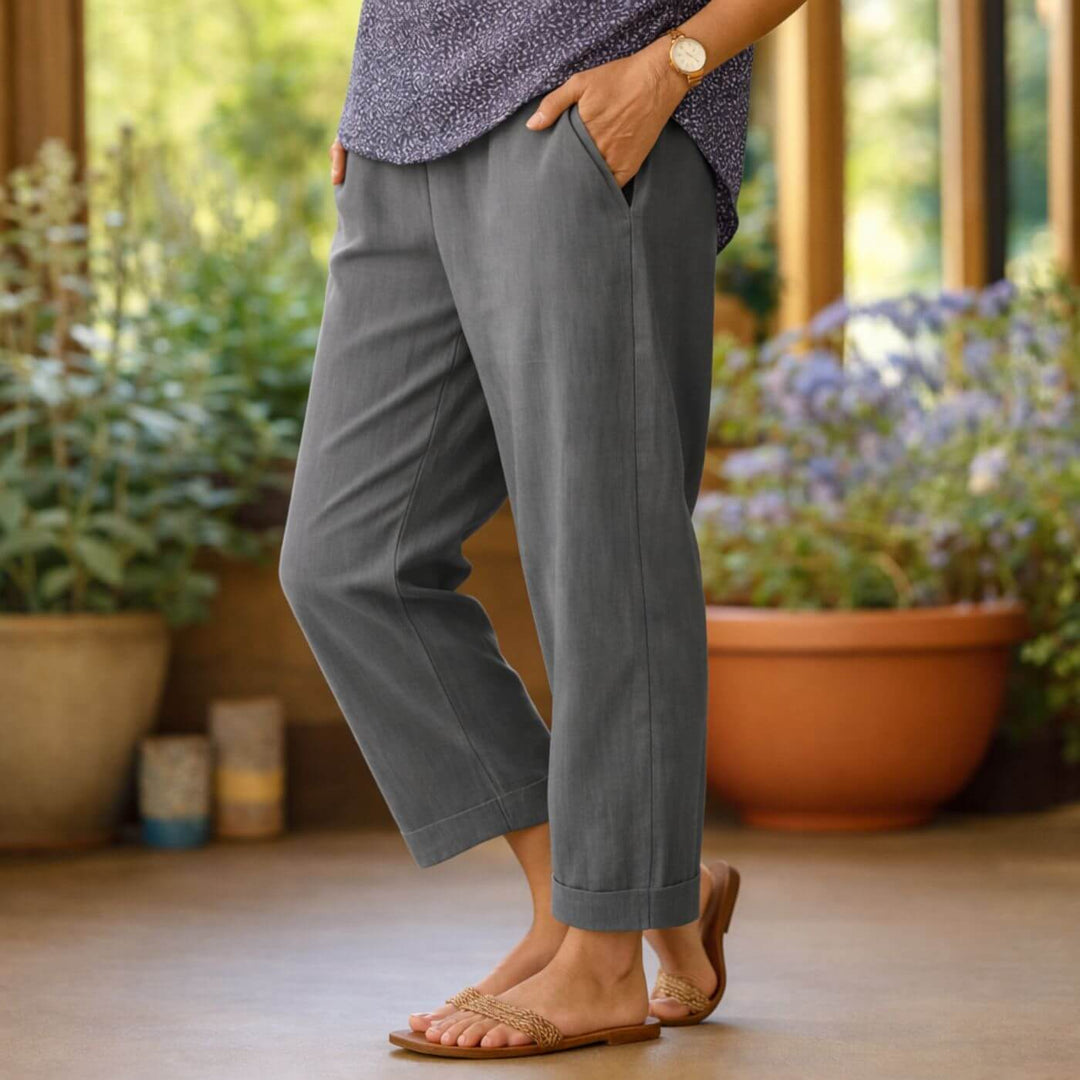 Allison™ | Lightweight Cropped Summer Trousers