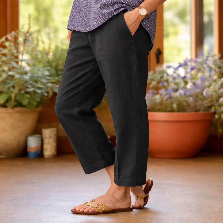 Allison™ | Lightweight Cropped Summer Trousers
