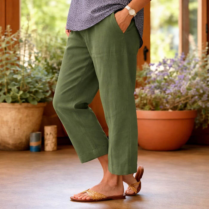 Allison™ | Lightweight Cropped Summer Trousers