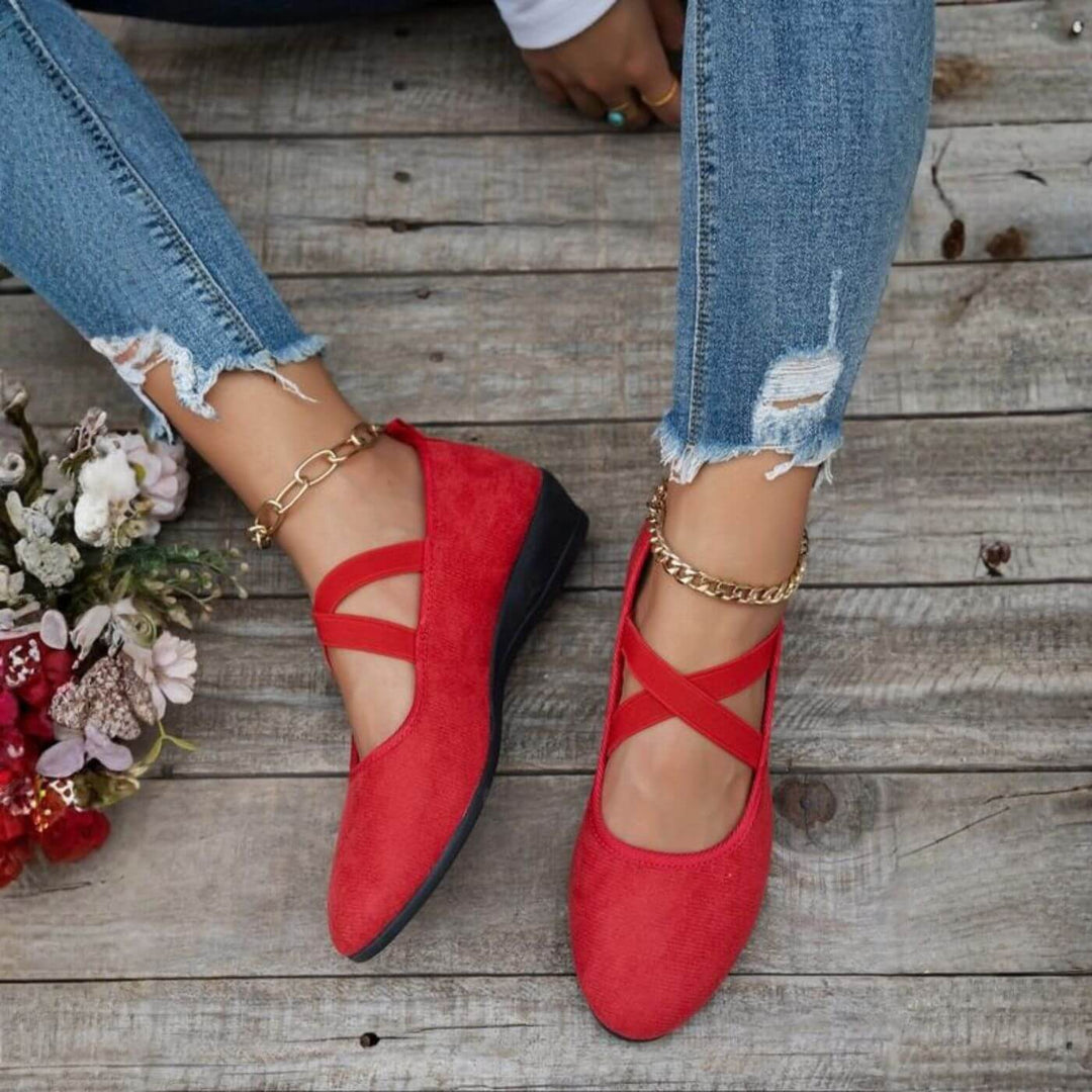 Avery™| Closed Wedge Ballerina Flats