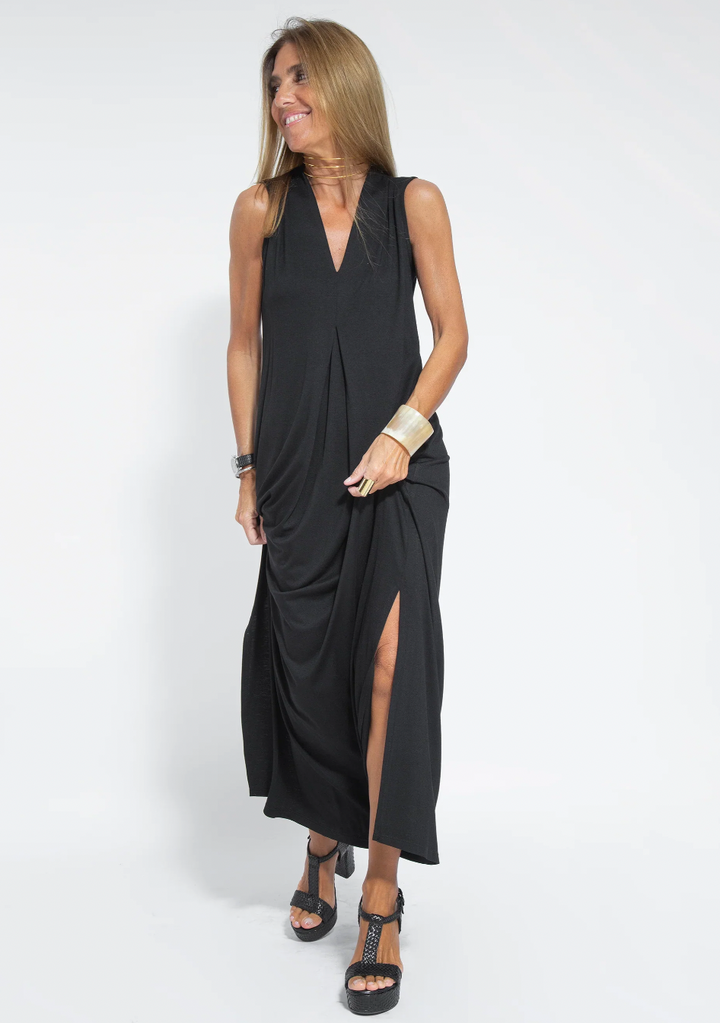 Yazmín® | Long Slimming Dress And Vest Set