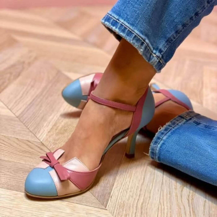 Chloe™ | Comfort Leather Heels with Arch Support