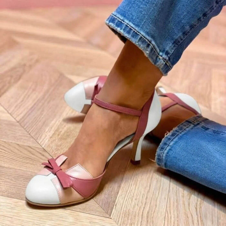 Chloe™ | Comfort Leather Heels with Arch Support