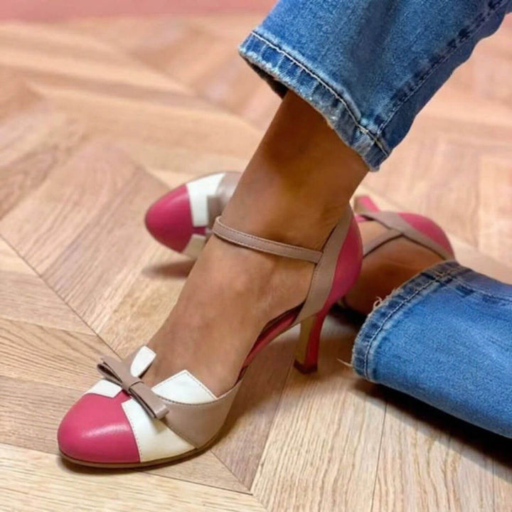 Chloe™ | Comfort Leather Heels with Arch Support