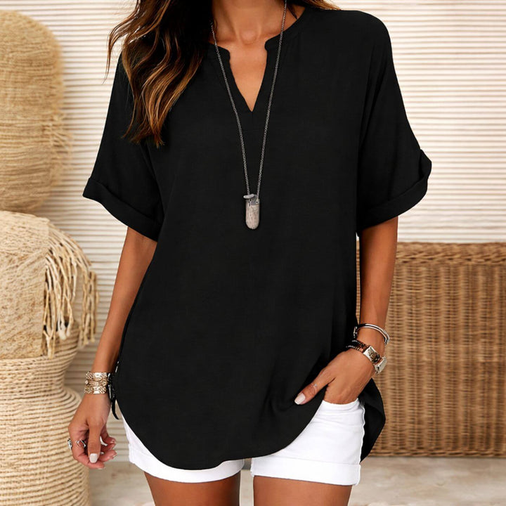 Delilah™ | Lightweight V-Neck Casual Top