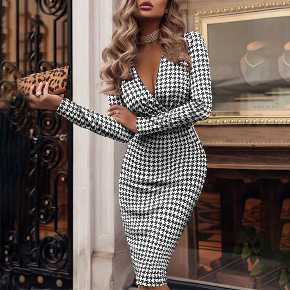 Adelita® | V-Neck Cocktail Dress For Women'S Formal Wear