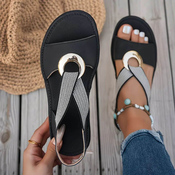 Jade™| Lightweight Comfort Sandals with Ring Detail