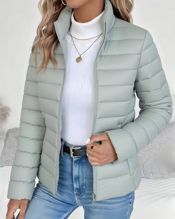 Julia™ | Lightweight Quilted Zip-Up Puffer Jacket