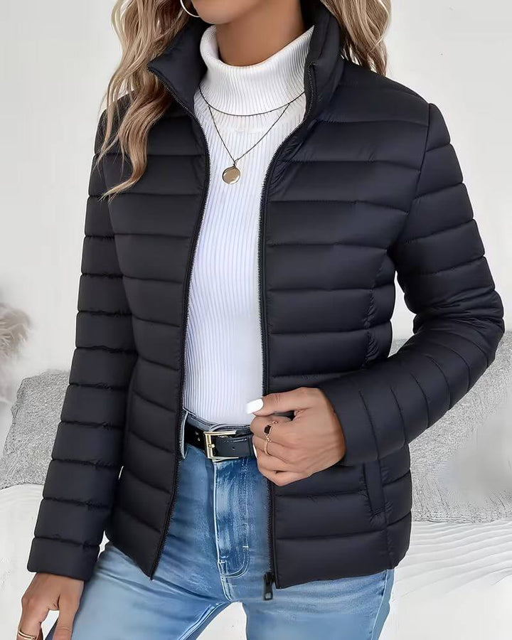 Julia™ | Lightweight Quilted Zip-Up Puffer Jacket