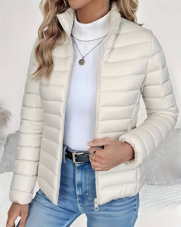 Julia™ | Lightweight Quilted Zip-Up Puffer Jacket