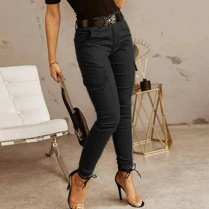 Amelia® | Ankle-Tied Cargo Pants For Women