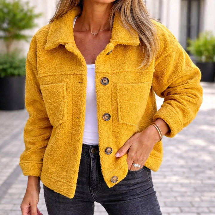 Madison™ | Cozy Teddy Fleece Button Jacket
