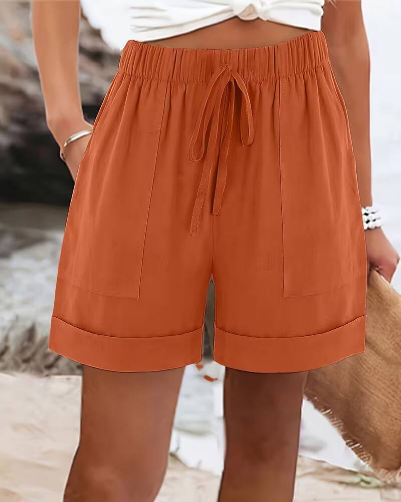 Noemi™ | High Waisted Summer Comfort Shorts