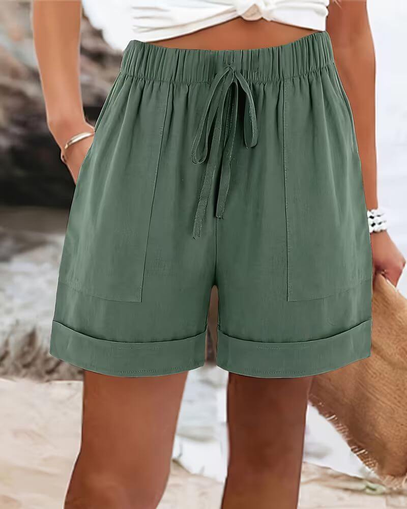 Noemi™ | High Waisted Summer Comfort Shorts
