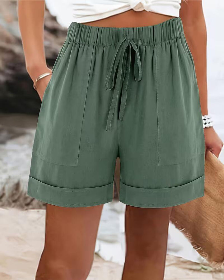 Noemi™ | High Waisted Summer Comfort Shorts