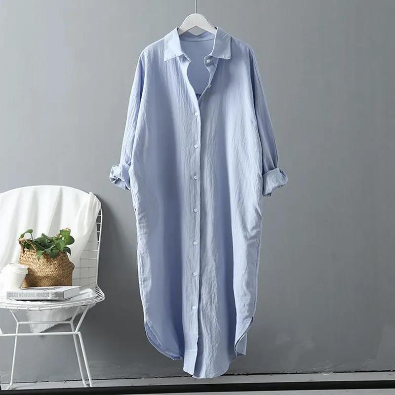 Jessica® | Long and flowing linen shirt