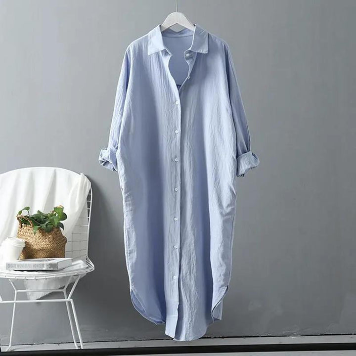 Jessica® | Long and flowing linen shirt