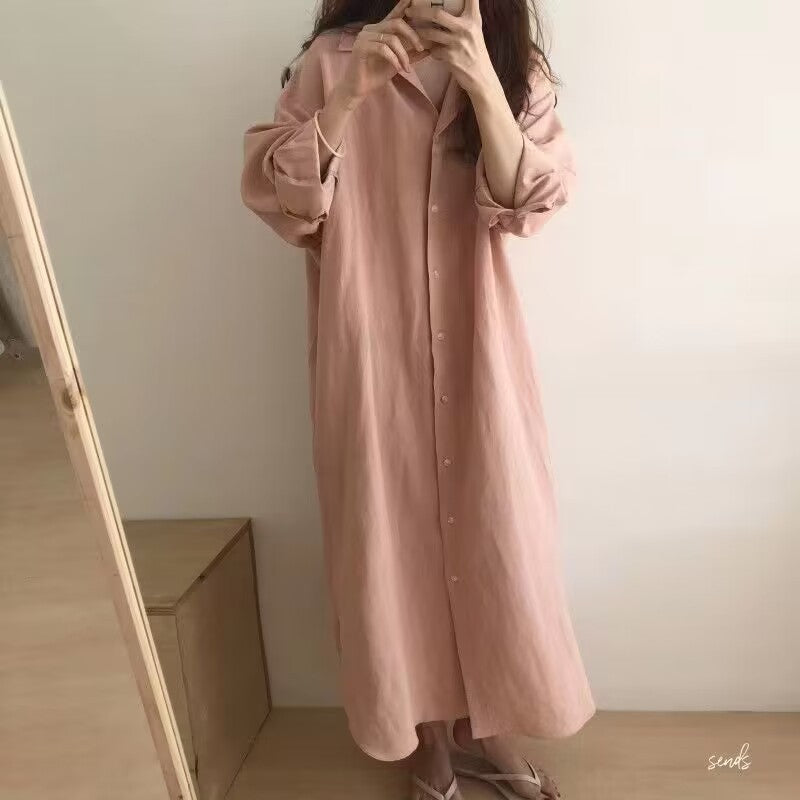 Jessica® | Long and flowing linen shirt