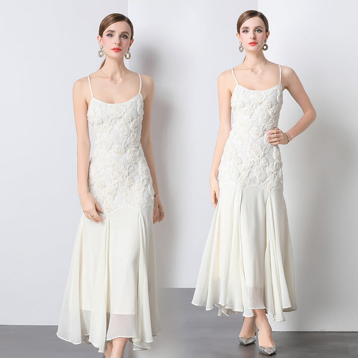 Marta® | Women'S Evening Dress With Elegant Lace Top And Flowing Skirt