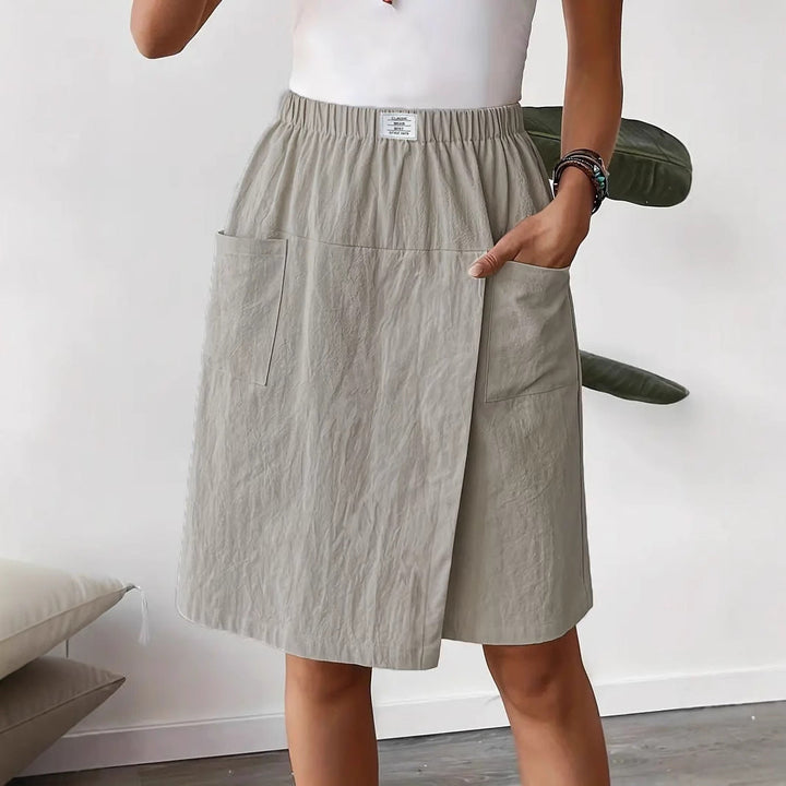 Rebeca® | Women'S Comfortable And Stylish Shorts With Elastic Waistband