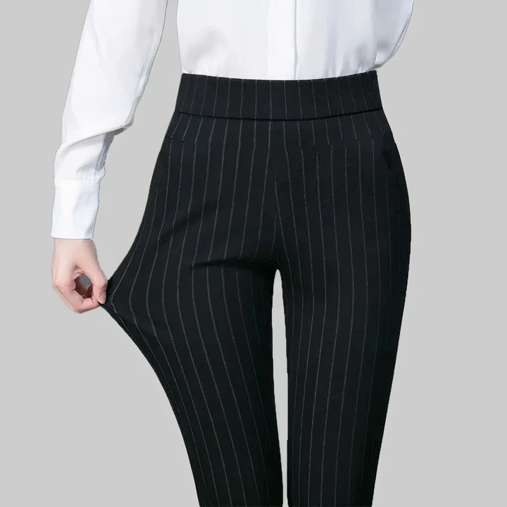Jimena® | High-Waisted Stretch Trousers