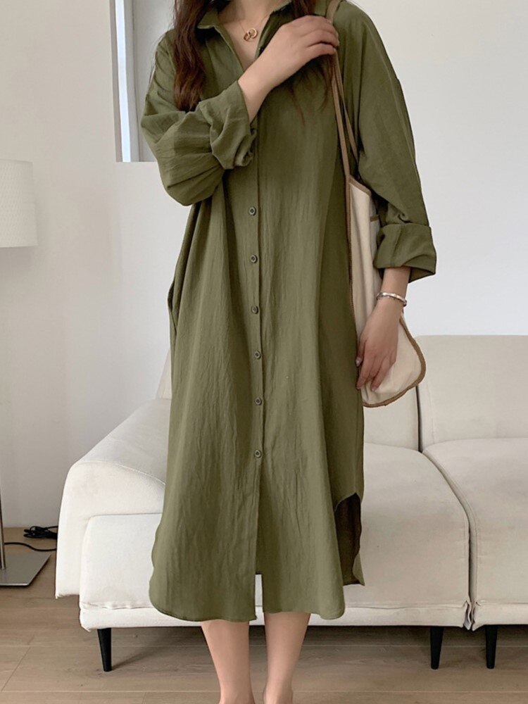 Jessica® | Long and flowing linen shirt