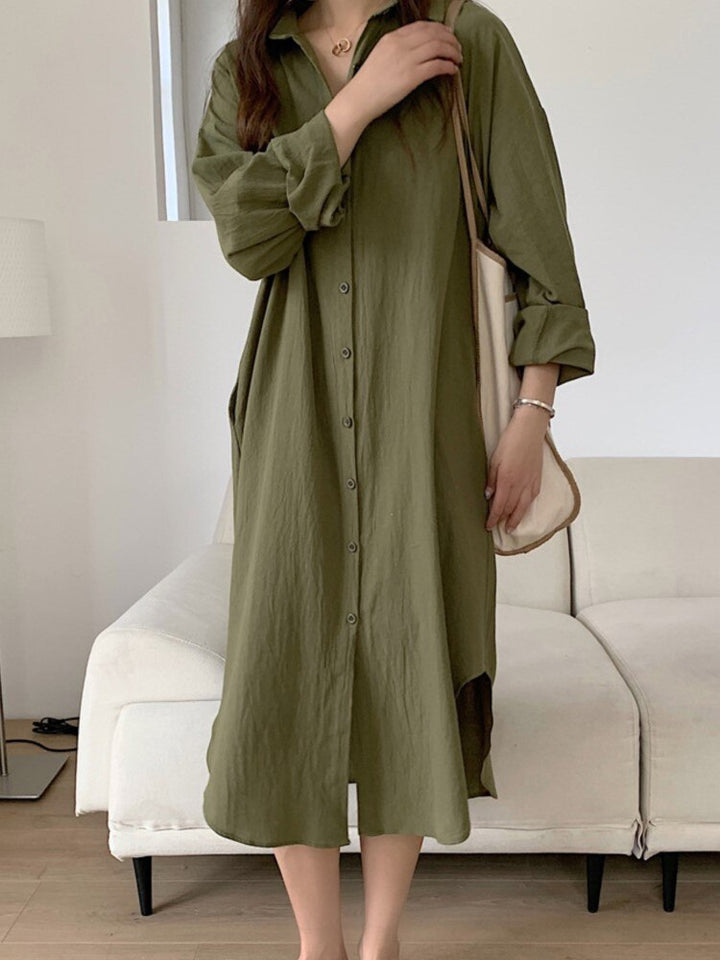 Jessica® | Long and flowing linen shirt