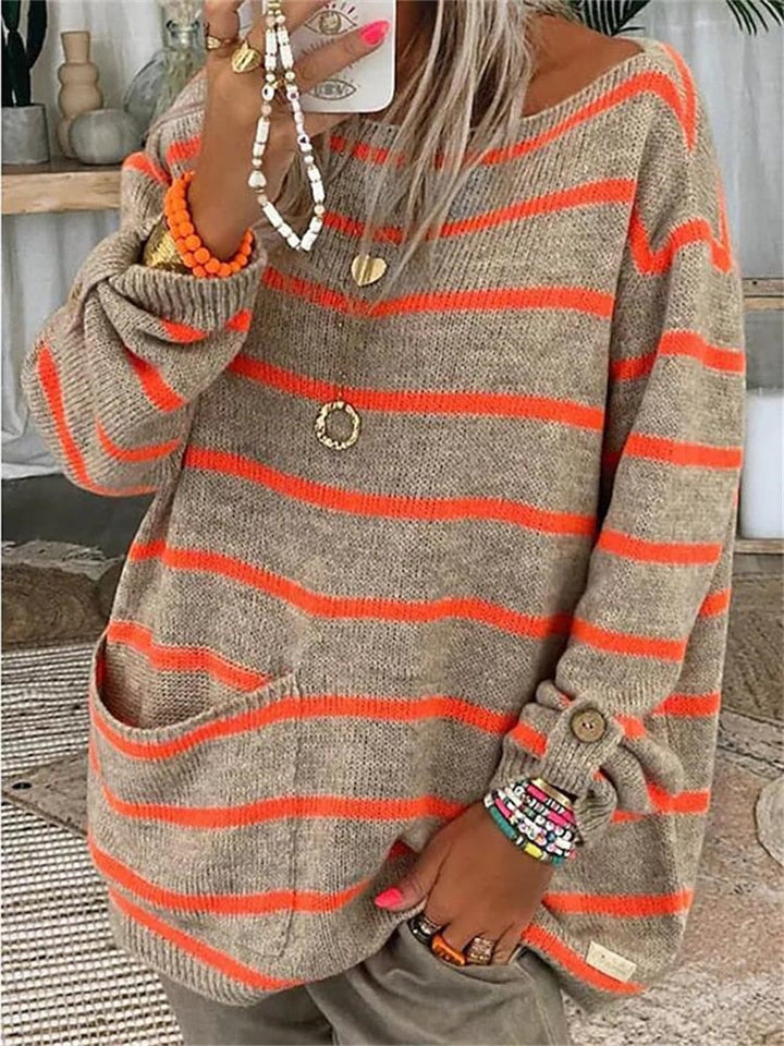Nerina  | Striped elegant sweater