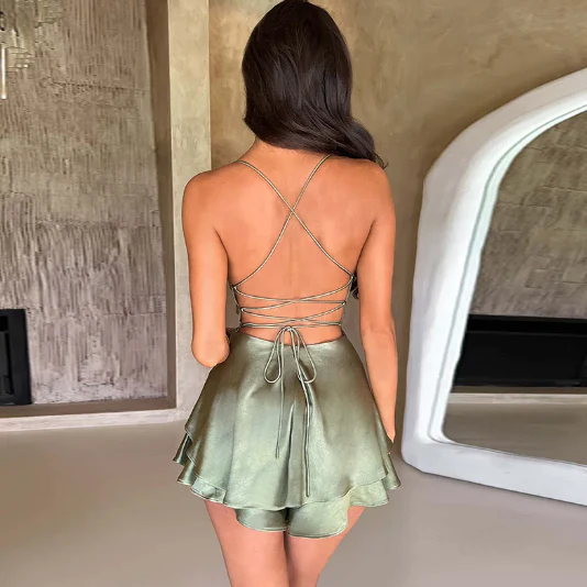 Lorena® | Satin Dress
