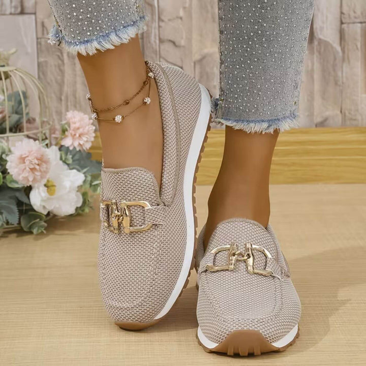 Serenity™| Comfort Slip-On Loafers with Buckle