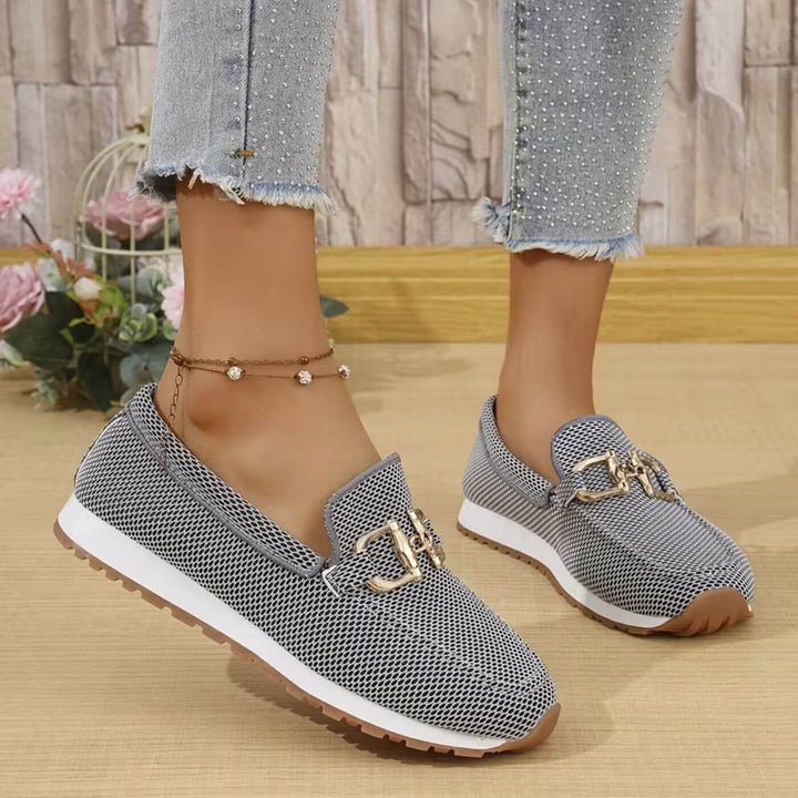 Serenity™| Comfort Slip-On Loafers with Buckle