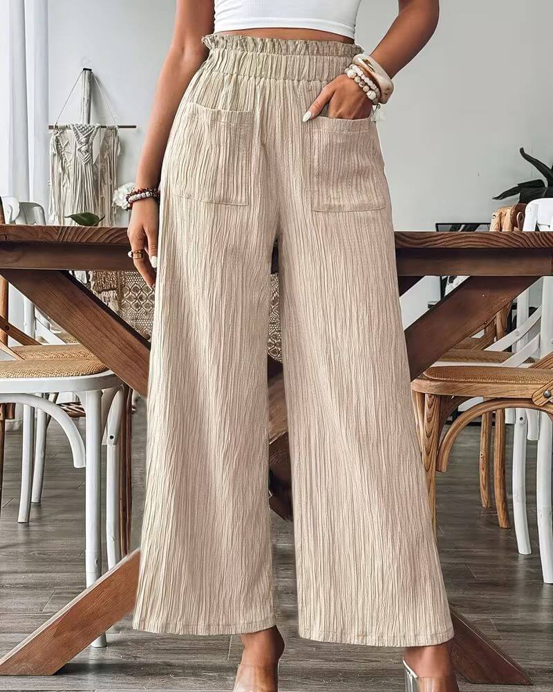 Sienna™ | High Waisted Wide Leg Pants