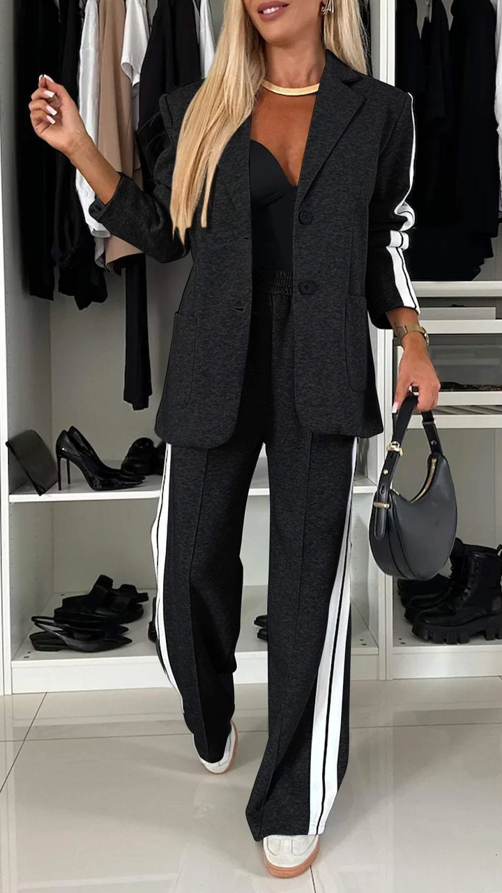 Johana® | Two-Piece Striped Suits