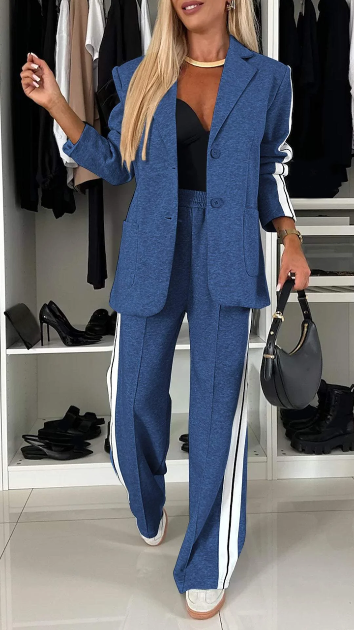 Johana® | Two-Piece Striped Suits
