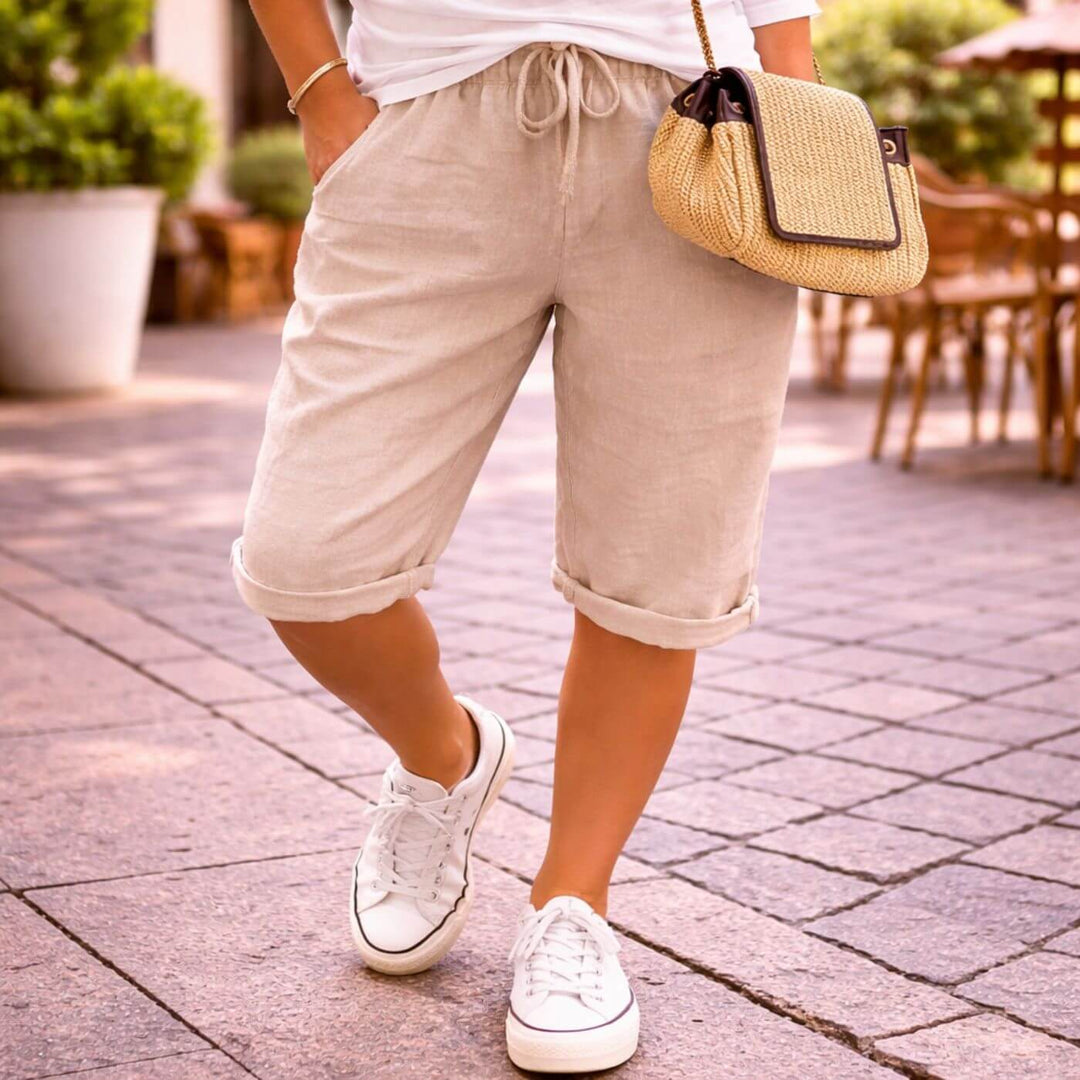 Zoe™ | Tailored Soft Comfort Shorts