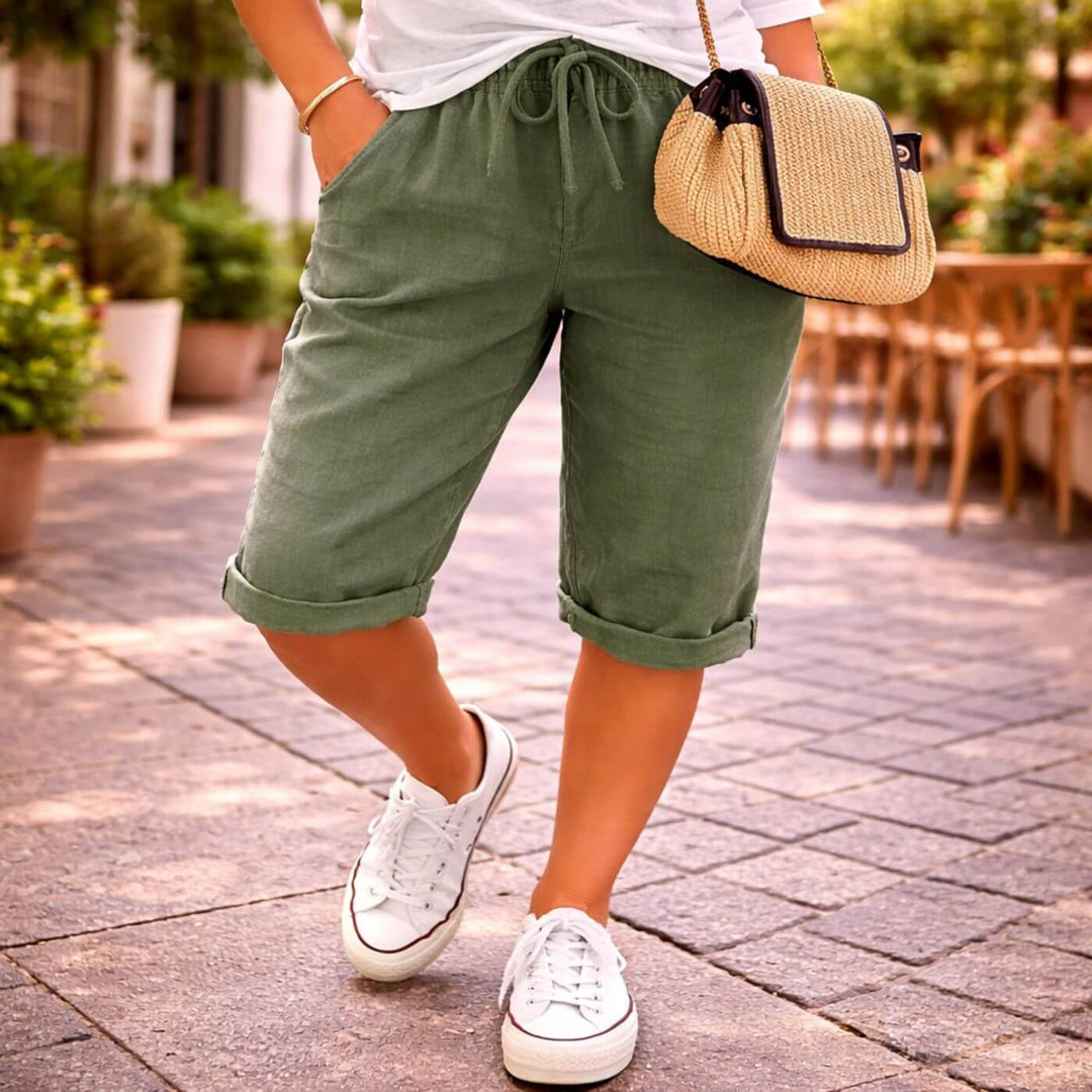 Zoe™ | Tailored Soft Comfort Shorts