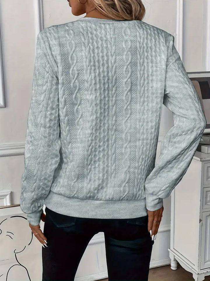 Ivanna  | Stylish tied sweater
