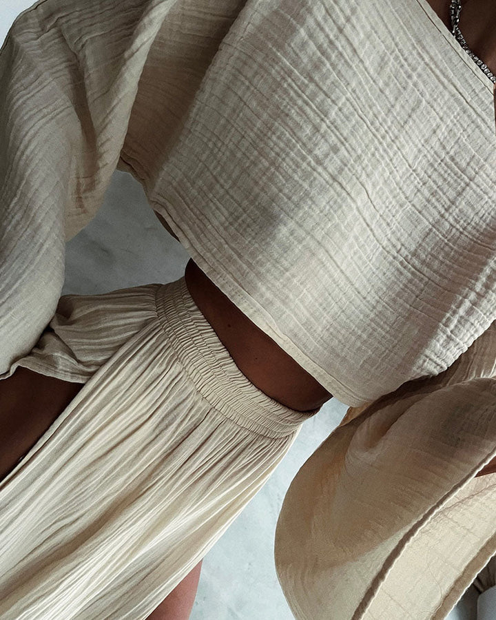 Antonella® | Two-Piece Set Flowy Split In