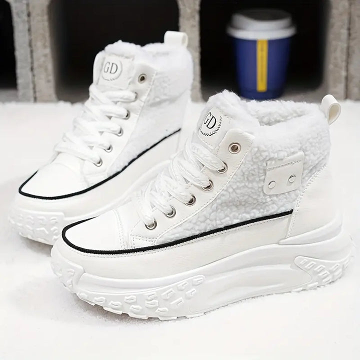 Edna | Waterproof plush ankle boots