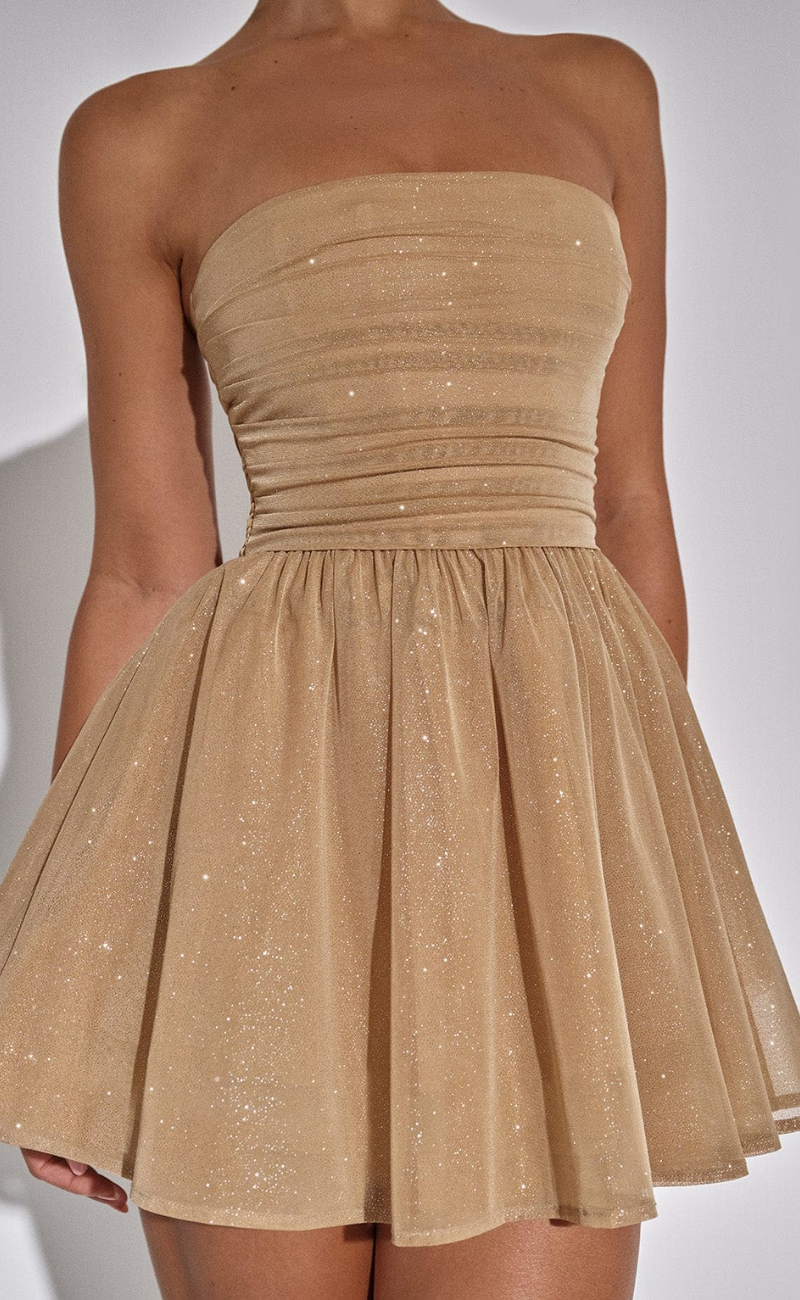 Guadalupe® | Women'S Glitter Cocktail Dress Mini