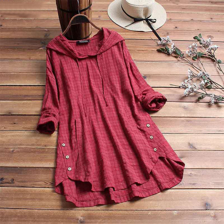 Elvia® | Blouse with hood, cozy everyday style