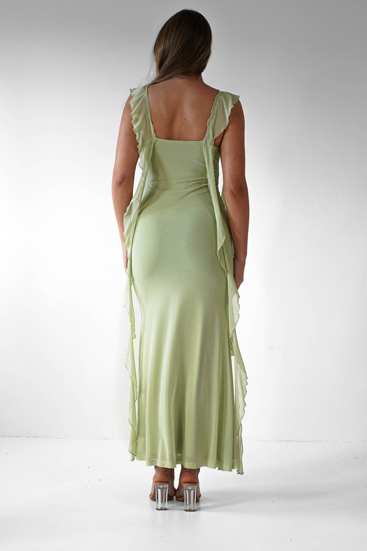 Salma® | Sutton Ruffle Midaxi Dress