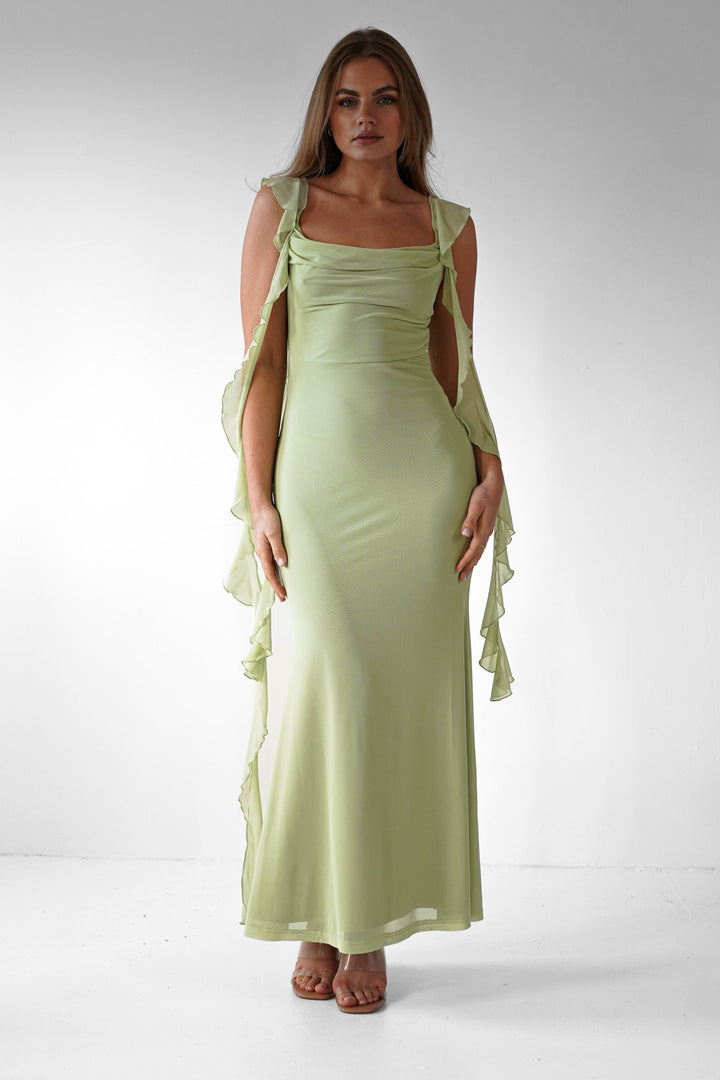 Salma® | Sutton Ruffle Midaxi Dress