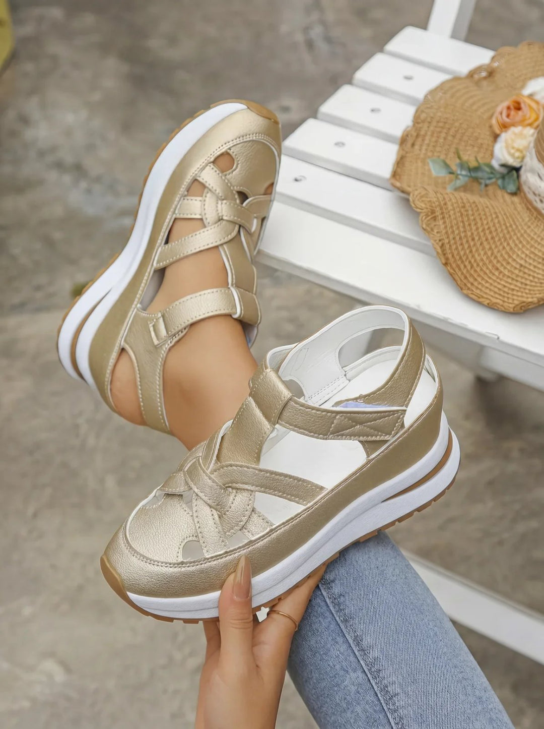 Emma™ | Cushioned Wedge Comfort Sandals